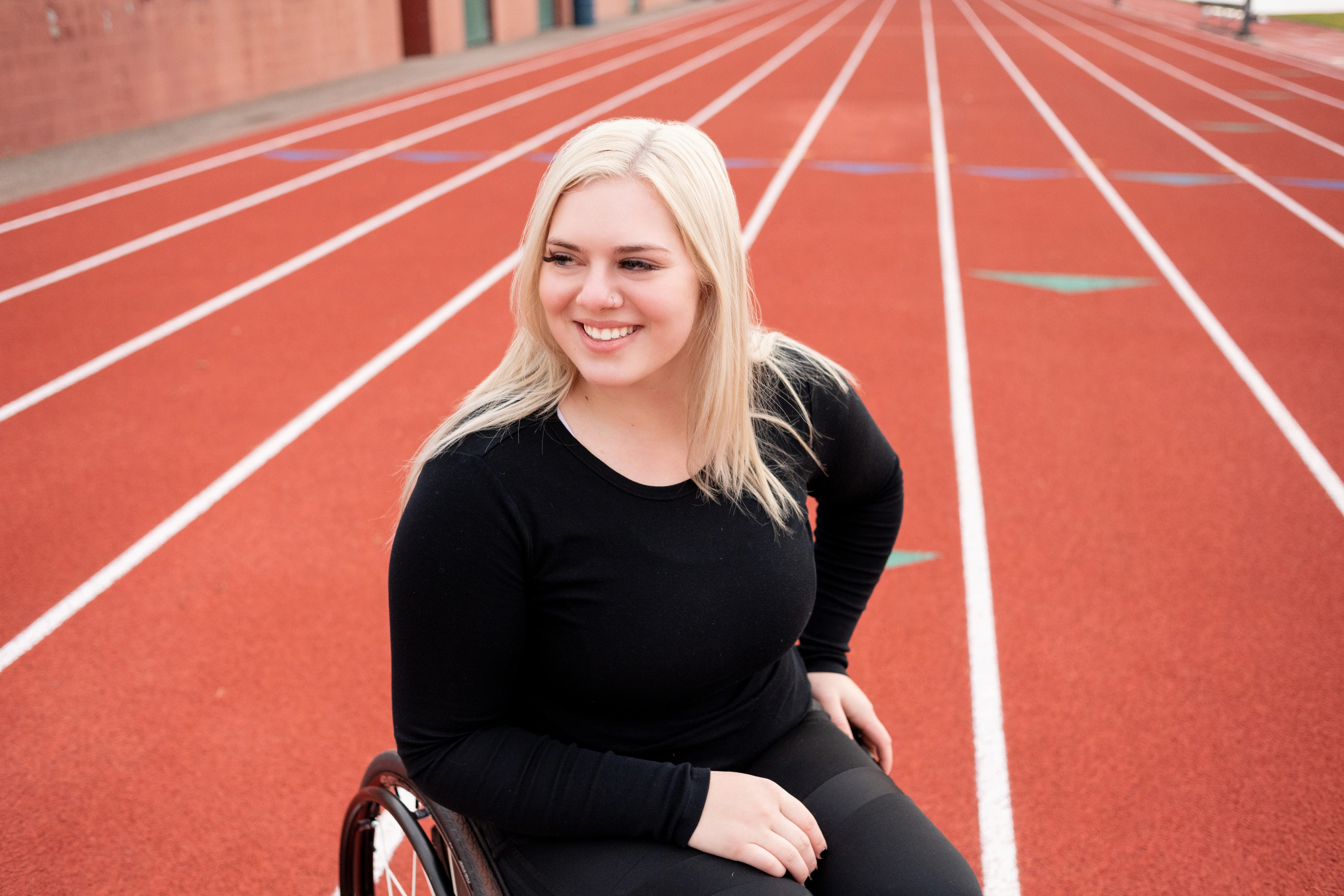 Sophie in TiLite Aero Z