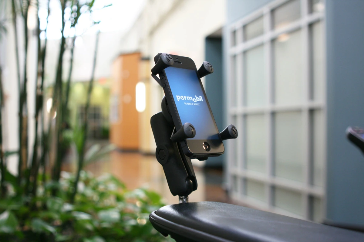 Permobil RAM® XGrip® Phone Holder