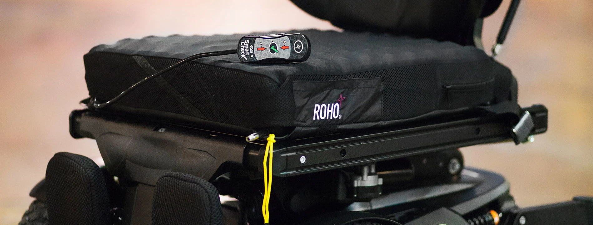 Roho Check Inflation ROHO® HIGH PROFILE® Sensor Ready® Cushion with Smart Check®
